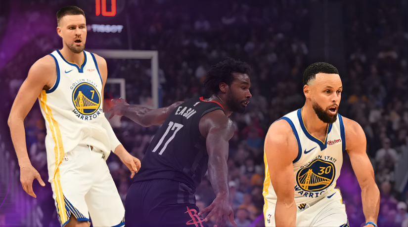 Porziņģa un Karija duets ar mērķi sacelt troksni Porziņģa un Karija duets ar mērķi sacelt troksni